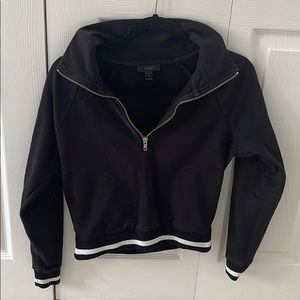 Fitted Quarter Zip Sweater